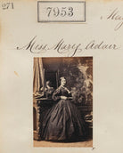 Miss Mary Adair NPG Ax57791