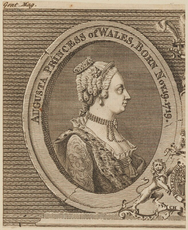 Augusta of saxe gotha, princess of wales npg d14088