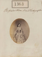 Reproduction of a photograph (Unknown woman) NPG Ax50764