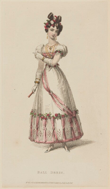 'ball dress', december 1827 npg d47605