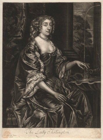 Isabella (née de Nassau), Countess of Arlington NPG D13152