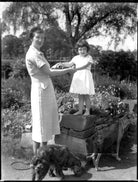 Hélène Candida Berry (née Hay), Viscountess Kemsley; Hon. Mary Anne van Raalte (née Berry) NPG x153101