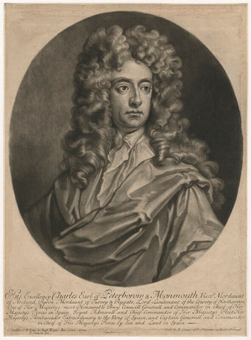 Charles Mordaunt, 3rd Earl of Peterborough NPG D5514