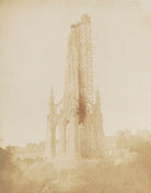 The Scott Monument (during its erection) NPG P6(258)