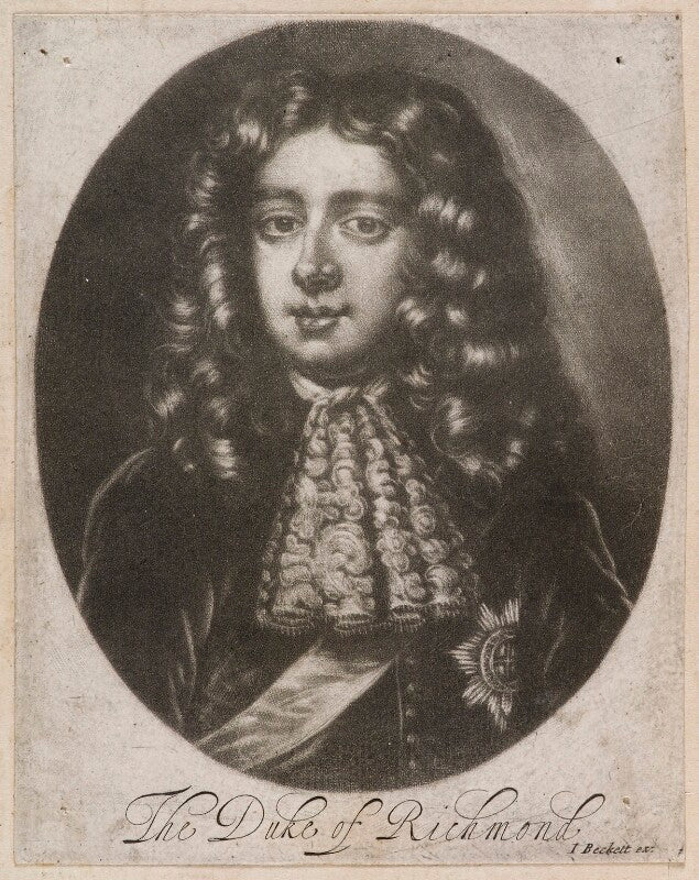 Charles lennox, 1st duke of richmond and lennox npg d11960