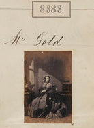 Elizabeth Mary Gold (née Naylor) ('Mrs Gold') NPG Ax58202