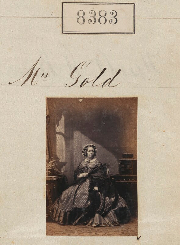 Elizabeth mary gold (née naylor) ('mrs gold') npg ax58202