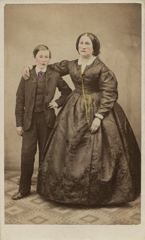 Bernard lockyer; emma maria lockyer (née morant) npg ax16435