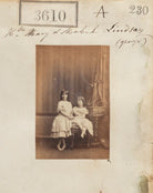 Lady Mary Susan Félicie Meynell (née Lindsay); Lady Mabel Marian Lindsay NPG Ax53006