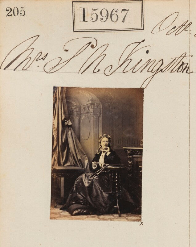 Catherine minet kingston (née raper) npg ax63897