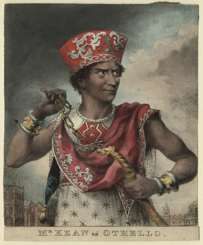 Edmund kean as othello npg d21258