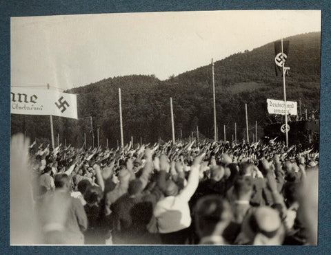 'Nazi meeting in Freiburg' NPG Ax143453