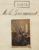 Miss C. Greenwood NPG Ax60128