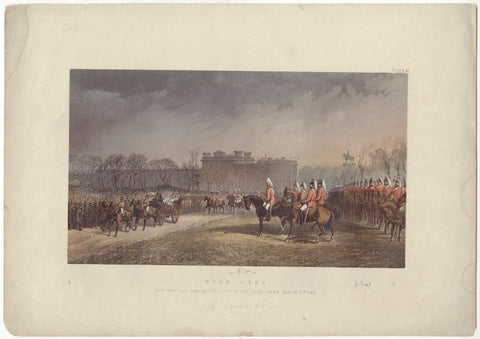 'Hyde Park, March 7th 1863' (including Alexandra of Denmark) NPG D33992