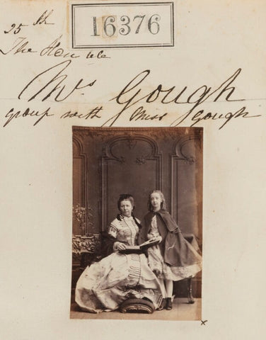 Hon. Mrs Gough; Miss Gough NPG Ax64290