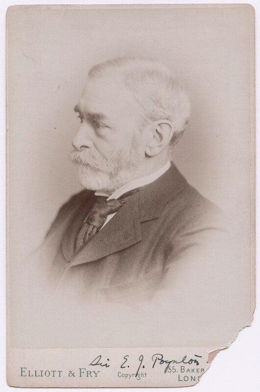 Sir edward john poynter, 1st bt npg x197377