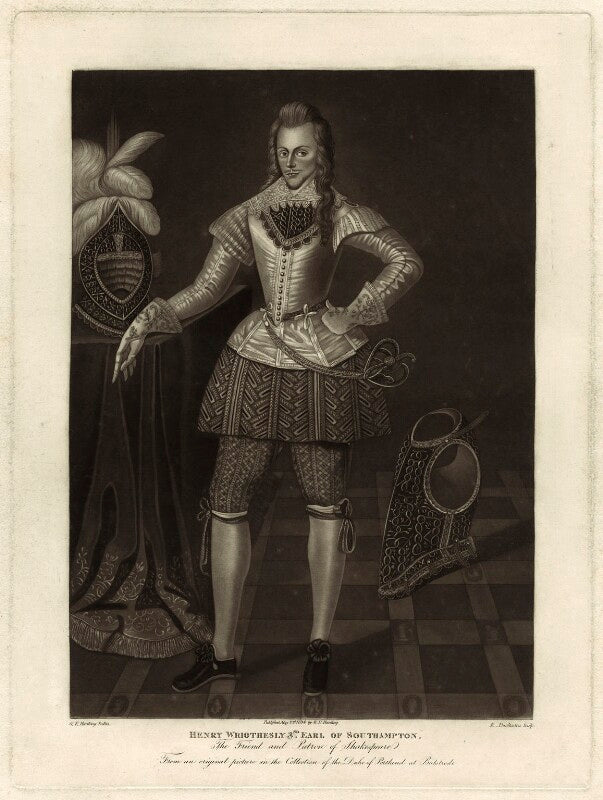 Henry wriothesley, 3rd earl of southampton npg d25807
