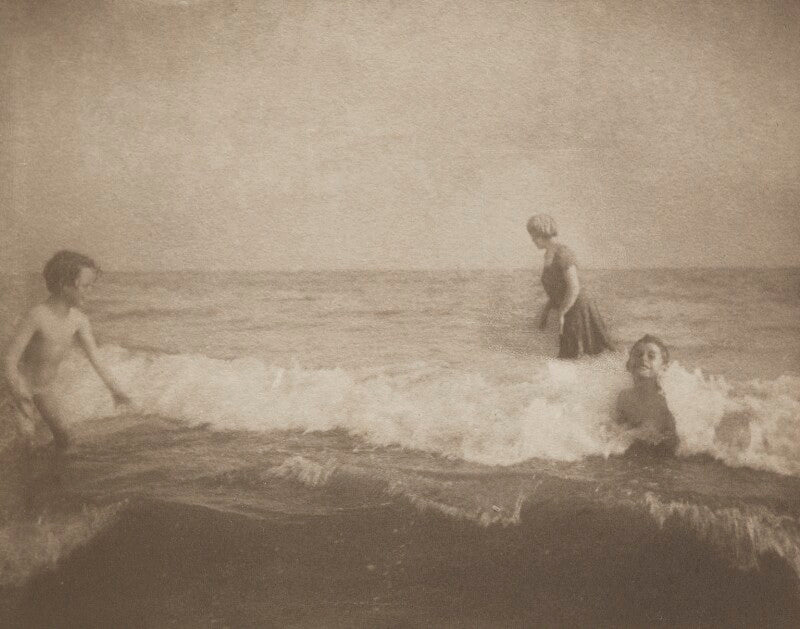 Sylvia jocelyn llewelyn davies (née du maurier); peter llewelyn davies; michael llewelyn davies npg ax45634