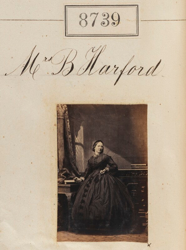 Mary charlotte elizabeth harford (née de bunsen) ('mrs b. harford') npg ax58562