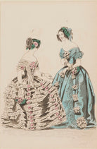 Ball dresses, February 1847 NPG D47981