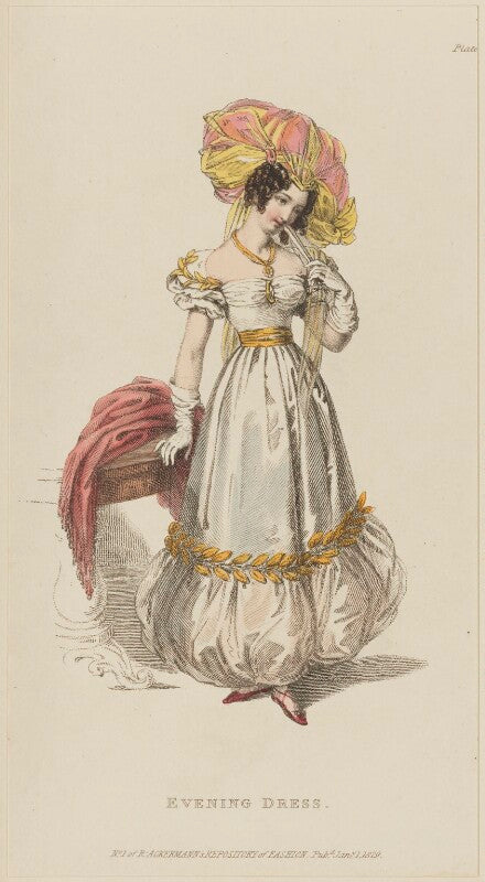 'evening dress', january 1829 npg d47638
