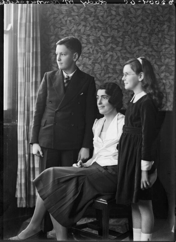 Wilfrid patrick john mckenna; lady pleasance elizabeth mckenna (née rous); maureen sophia mckenna npg x155115