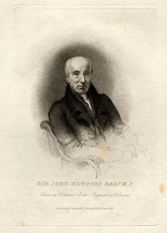 Sir john newport, 1st bt npg d5351