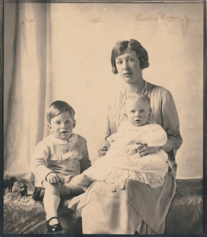 George lascelles, 7th earl of harewood; princess mary, countess of harewood; hon. gerald david lascelles npg x199612