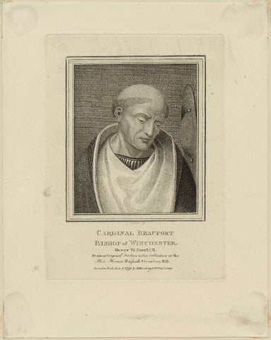 Henry Beaufort, Bishop of Winchester NPG D23996