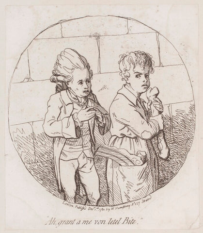 'Ah, grant a me von letel bite' NPG D12291