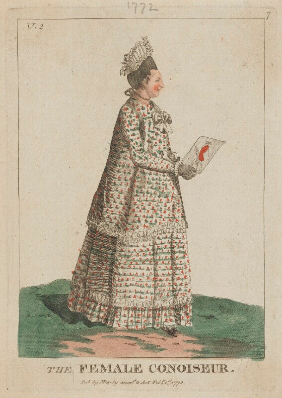 Mary darly ('the female conoiseur') npg d47482