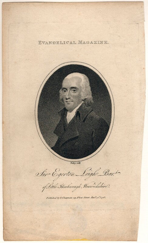 Sir egerton leigh, 2nd bt npg d5052