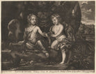 Dorothy Cheeke (née Sidney); Robert Sidney, 4th Earl of Leicester when children NPG D13676