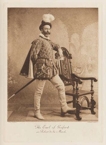 Archibald Brabazon Sparrow Acheson, 4th Earl of Gosford as Robert de la Marck' NPG Ax41076