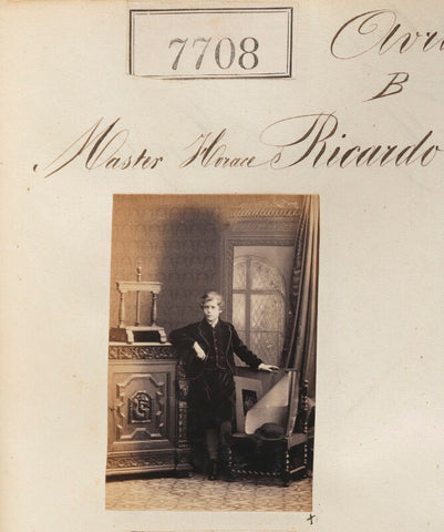 Horace Ricardo NPG Ax57547