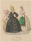 Walking dress and morning dress, autumn 1837 NPG D47723