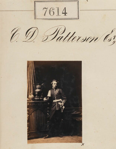 Mr C.D. Patterson NPG Ax57453