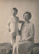 George Lascelles, 7th Earl of Harewood; Princess Mary, Countess of Harewood NPG x199613