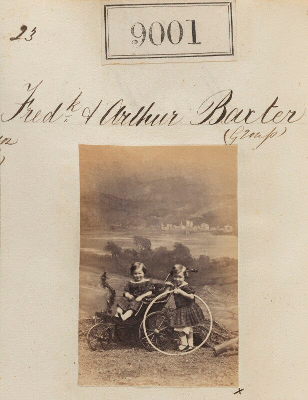 Frederick baxter; arthur baxter npg ax58824