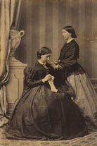 Frances Mary Wilberforce (née Anderson); Emma Theodosia Anderson NPG Ax9561