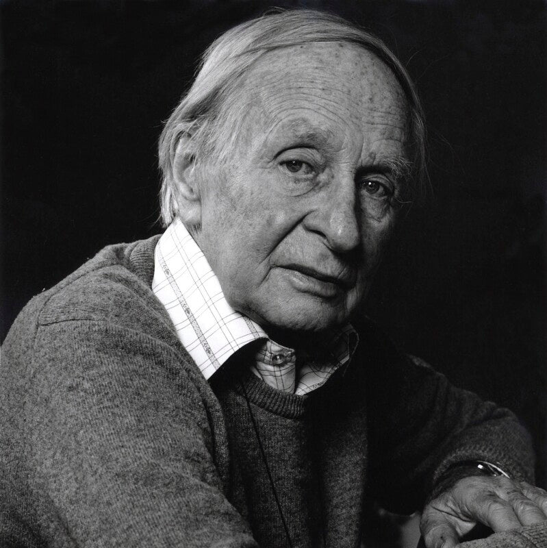 Sir laurens jans van der post npg x29284