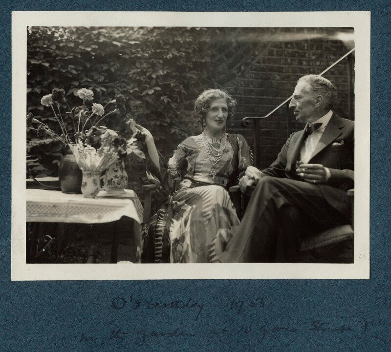 Lady ottoline morrell; philip edward morrell npg ax143548