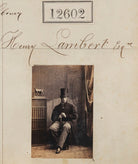 Henry Lambert NPG Ax62247
