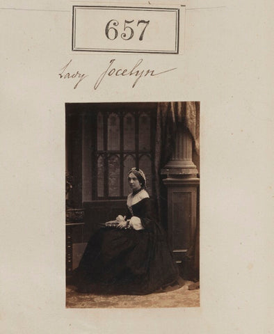 Frances Elizabeth Jocelyn (née Cowper), Viscountess Jocelyn NPG Ax50312