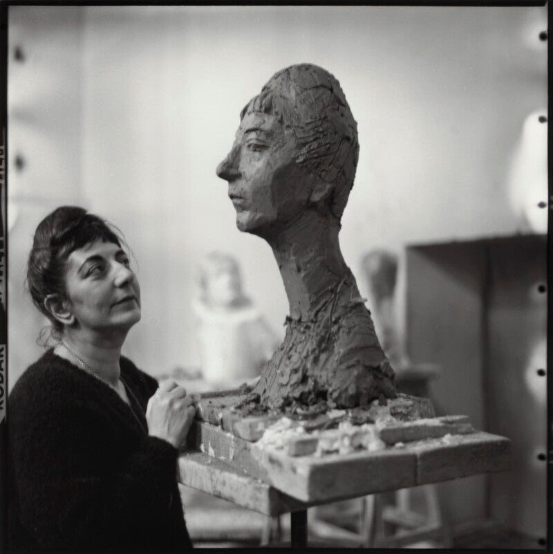 Ida kar with her bust by nikogos nikogosyan npg x134688