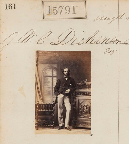 Mr G.M.C. Dickenson NPG Ax63719