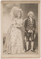 Elizabeth (née Farren), Countess of Derby; Thomas King as Lady Emily and Sir Clement in Burgoyne's 'The Heiress' NPG D35135