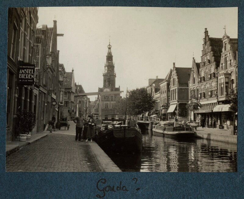 Amsterdam' (lady ottoline morrell and an unknown man) npg ax143382