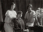 Princess Paul of Yugoslavia (Princess Olga of Greece); Princess Elena of Greece and Denmark (née Grand Duchess Elena Vladimirovna of Russia); Elizabeth, Countess Toerring-Jettenbach NPG Ax29351