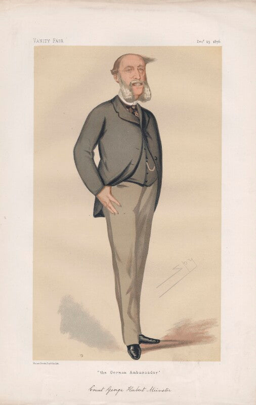 Count georg herbert zu münster ('statesmen. no. 239.') npg d43776
